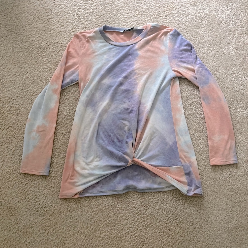Tie Dye Long Sleeve Shirt